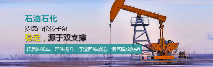 羅德轉(zhuǎn)子泵石油石化應用 羅德轉(zhuǎn)子泵石油石化應用