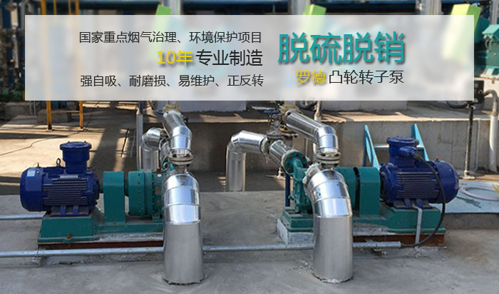 羅德凸輪轉(zhuǎn)子泵在國(guó)家環(huán)保項(xiàng)目中的應(yīng)用 羅德凸輪轉(zhuǎn)子泵在國(guó)家環(huán)保項(xiàng)目中的應(yīng)用