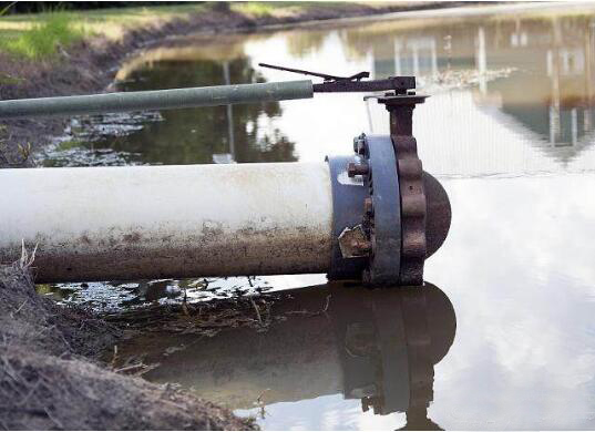 采用耐腐蝕凸輪轉(zhuǎn)子泵抽吸含油廢水。